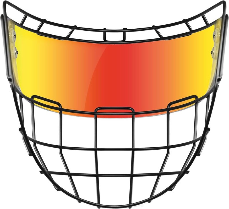 GY Hockey Helmet Cage & Face Shield Protector Combo - Image 3